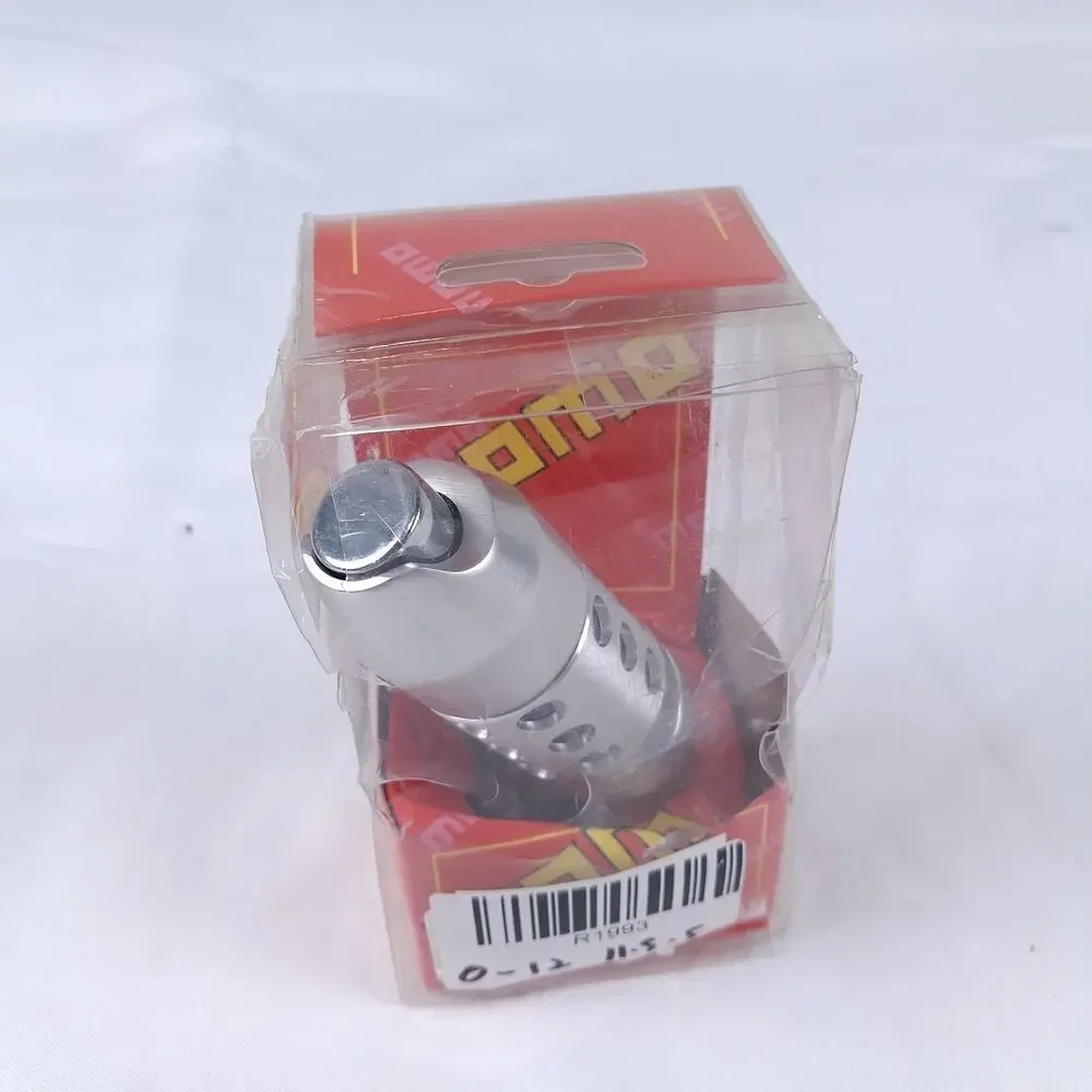 MOMO Aluminum Silver Perforated Universal Manual Car Gear Shift Knob